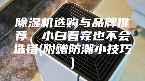 除濕機(jī)選購(gòu)與品牌推薦，小白看完也不會(huì)選錯(cuò)(附贈(zèng)防潮小技巧)