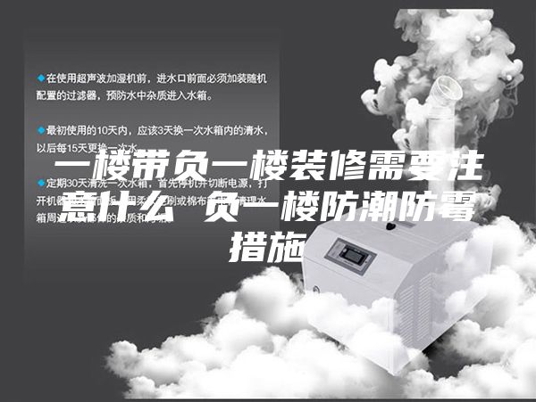 一樓帶負一樓裝修需要注意什么 負一樓防潮防霉措施