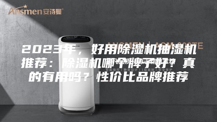 2023年，好用除濕機抽濕機推薦：除濕機哪個牌子好？真的有用嗎？性價比品牌推薦