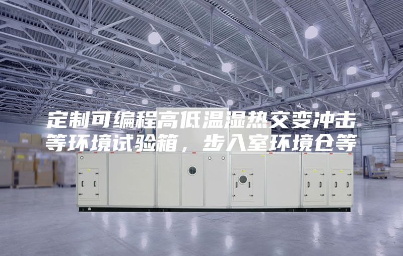 定制可編程高低溫濕熱交變沖擊等環(huán)境試驗(yàn)箱，步入室環(huán)境倉等