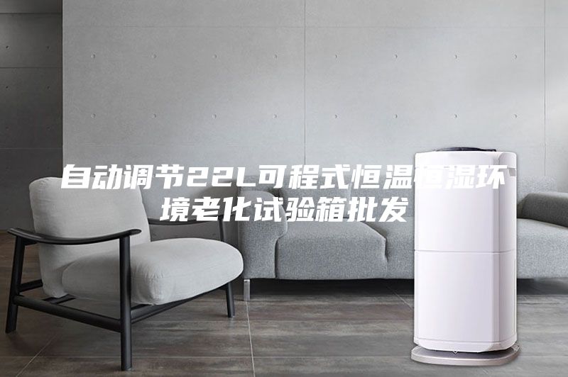 自動調節22L可程式恒溫恒濕環境老化試驗箱批發