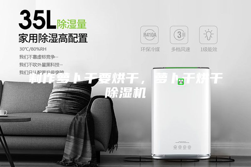 制作蘿卜干要烘干，蘿卜干烘干除濕機