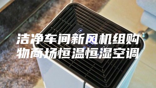 潔凈車間新風(fēng)機(jī)組購物商場恒溫恒濕空調(diào)