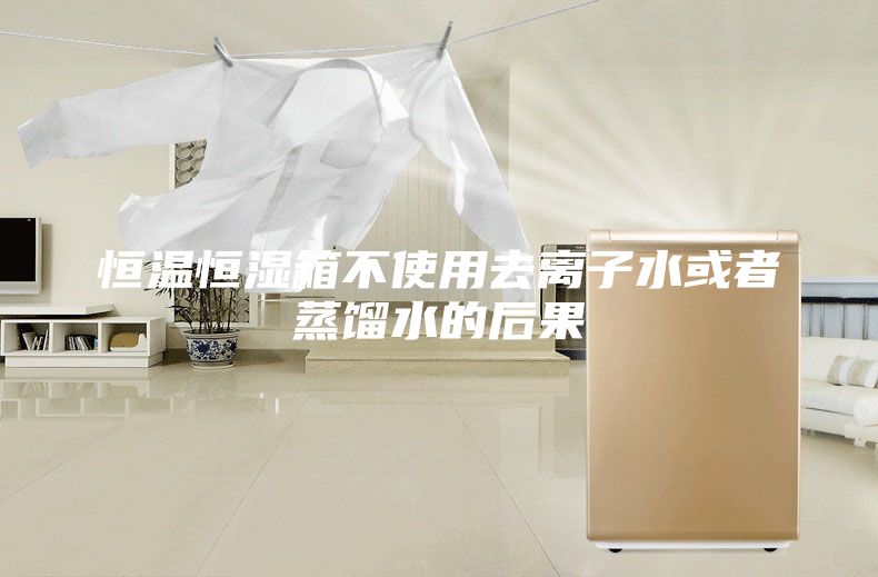 恒溫恒濕箱不使用去離子水或者蒸餾水的后果