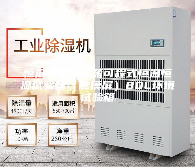 恒溫恒濕試驗箱可程式恒溫恒濕試驗箱（觸摸屏）80L環境試驗箱