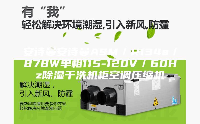 安詩曼安詩曼ASM/R134a/878W單相115-120V/60Hz除濕干洗機柜空調(diào)壓縮機
