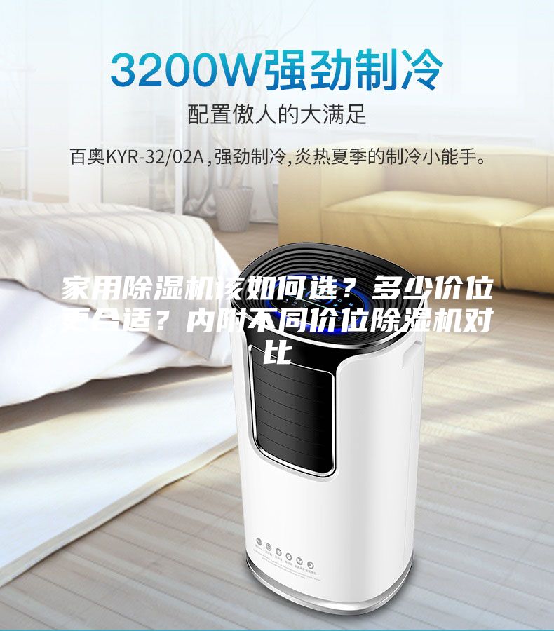 家用除濕機該如何選？多少價位更合適？內附不同價位除濕機對比