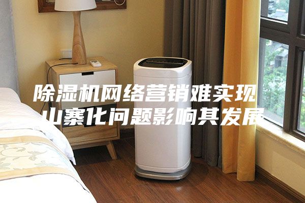 除濕機(jī)網(wǎng)絡(luò)營(yíng)銷(xiāo)難實(shí)現(xiàn) 山寨化問(wèn)題影響其發(fā)展