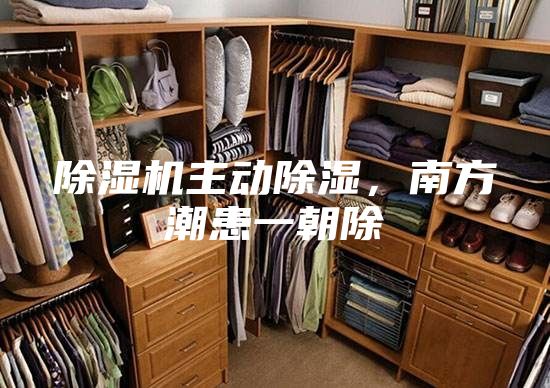除濕機主動除濕，南方潮患一朝除