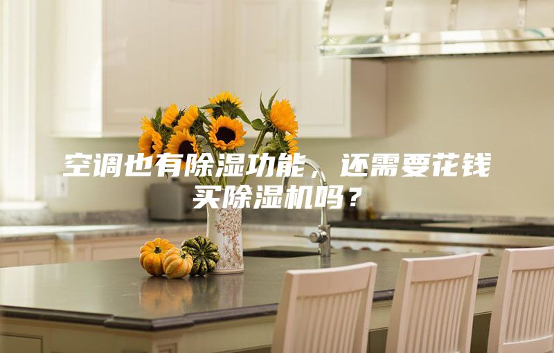 空調也有除濕功能，還需要花錢買除濕機嗎？