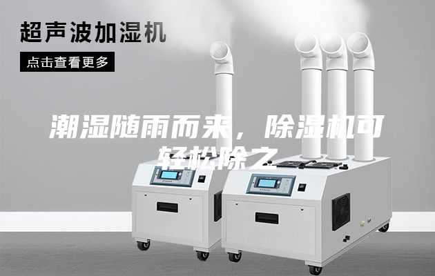 潮濕隨雨而來，除濕機可輕松除之