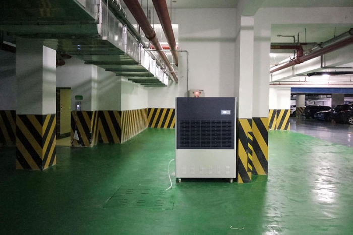 除濕機使用場所中的空氣凈化系統