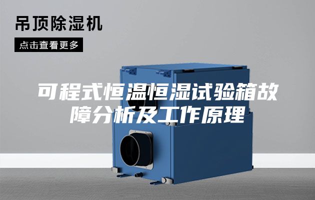 可程式恒溫恒濕試驗(yàn)箱故障分析及工作原理